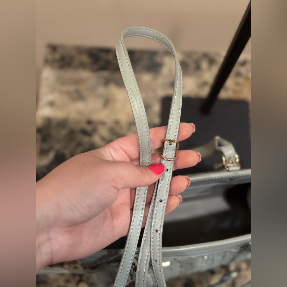 Balenciaga Leather Mini Papier 2way Bag - Picture 12 of 15